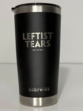 “Leftist Tears” Daily Wire Stainless Steel Tumbler